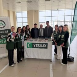Yeşilay, Tekirdağ Üniversitesi Öğrencilerini Bağlılıkları Konusunda Bilinçlendiriyor