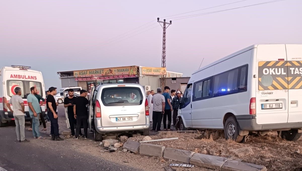 mardinde zincirleme kaza 9kisi yaralandi rvCmrmPn