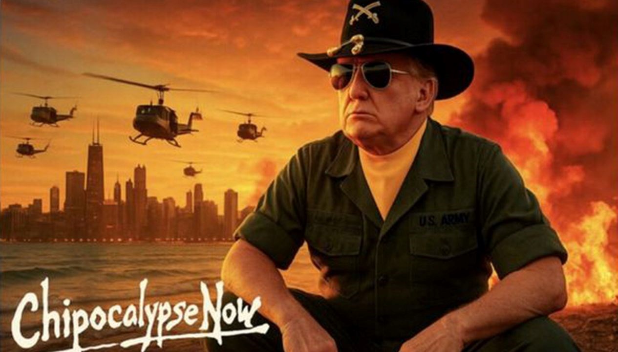 trumptan chicago tehdidi sinir disi kokusunu seviyorum EqXT6vXT