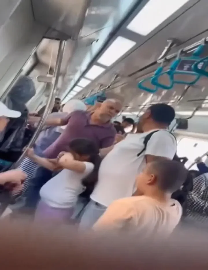 Marmaray'da yaşanan olay