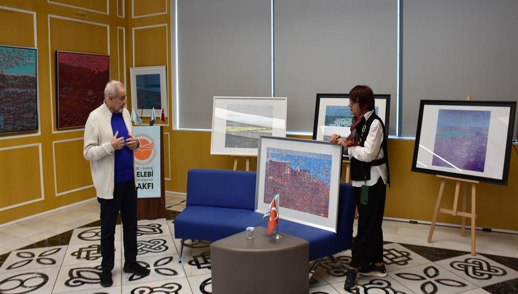 ressam devrim erbil sanatseverlerle bulustu alXpIkdf