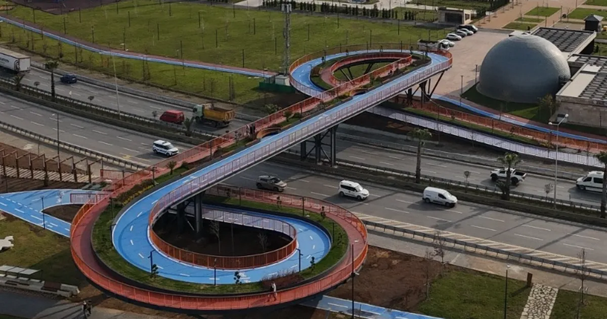 Trabzon’da ekolojik köprü tamamlandı