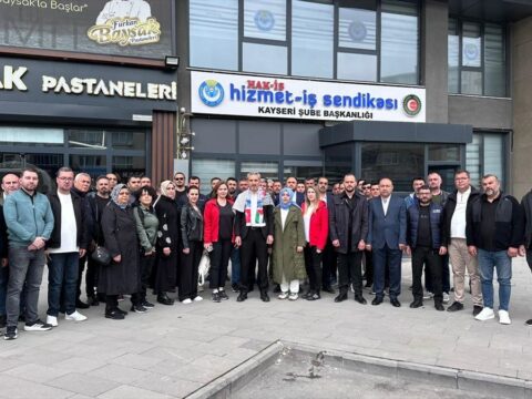 HAK-İŞ Kayseri İl Başkanı Navruz, Küresel Sumud Filosu’na Yapılan Saldırıyı Kınadı
